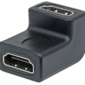 Cople HDMI MANHATTAN 353472, Negro, HDMI, HDMI, HDMI, Hembra/hembra