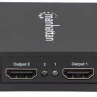 Video splitter MANHATTAN 207652, Negro, HDMI, HDMI, HDMI, Hembra/hembra - Image 2