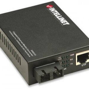 Convertidor de Medios INTELLINET Gigabit Ethernet