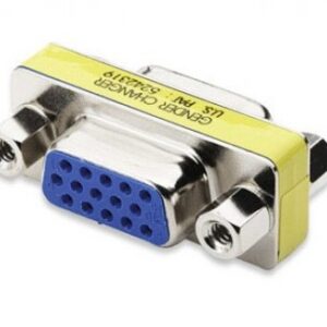 Adaptador Cambiador de Género SVGA BROBOTIX 199906, Plata, Hembra/hembra