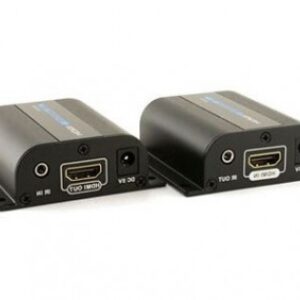 Extensor HDMI BROBOTIX 200153, Negro, HDMI, RJ45