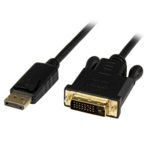 CABLE ADAPTADOR CONVERTIDOR DP A DVI STARTECH.COM DP2DVIMM3BS, 0,91 M, DVI-D, DVI-D, MACHO/MACHO, NEGRO