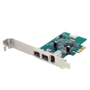 Adaptador Tarjeta FireWire PCI-Express PCI-e StarTech.com PEX1394B3, PCIe, Firewire 800 / 400, 800 Mbit/s, Alámbrico
