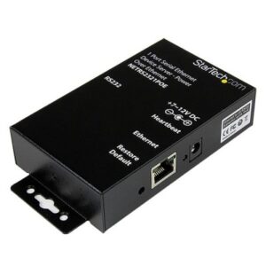 Servidor IP de Dispositivos Seriales StarTech.com NETRS2321POE