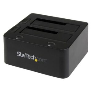 Clonador de disco duro StarTech.com UNIDOCKU33, 6 TB, USB 3.0 (3.1 Gen 1) Type-B, Negro