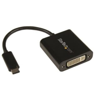 Adaptador Gráfico USB-C a DVI StarTech.com CDP2DVI, Negro, USB-C, DVI