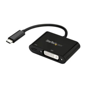 Adaptadores de Video Externo USB C StarTech.com CDP2DVIUCP, Negro, USB C