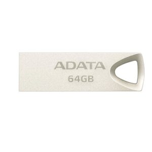MEMORIA USB ADATA, PLATA, 64 GB, USB 2.0