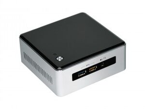 Mini PC INTEL NUC, Intel Core i3, i3-5005U, DDR3L-1333/1600 1.35V SO-DIMM, 2 GB, 1 TB HDD