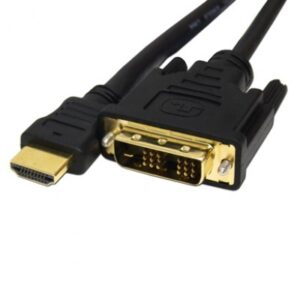 Cable HDMI DVI BROBOTIX 104145, 4,5 m, HDMI, DVI-D, Negro
