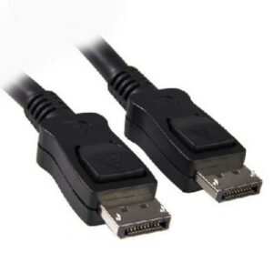 Cable DisplayPort BROBOTIX 804212, 1,8 m, DisplayPort, DisplayPort, Macho/Macho, Negro