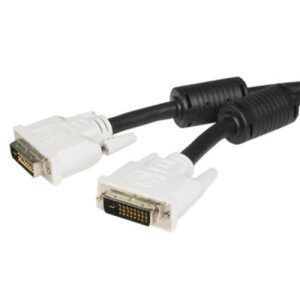 Cable DVI StarTech.com, 3 m, DVI-D, DVI-D, Negro