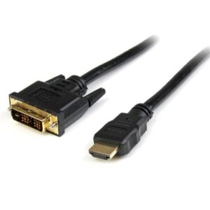 Cable adaptador HDMI StarTech.com, HDMI, DVI-D, Macho/Macho, Negro