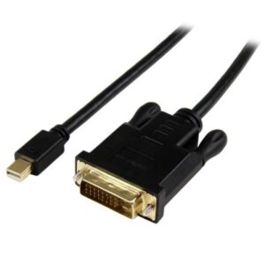 Adaptador Mini DisplayPort a DVI StarTech.com, Mini DisplayPort, DVI-D, Macho/Macho, Negro