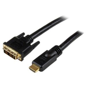 Cable adaptador HDMI a DVI-D StarTech.com, 7,6 m, HDMI, DVI-D, Macho/Macho, Negro