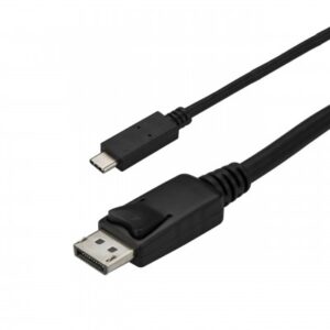 Cable Adaptador USB-C a DisplayPort StarTech.com CDP2DPMM6B, 1 m, USB C, HDMI, Negro