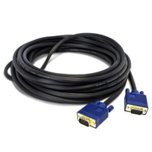 Cable VGA VORAGO, 10 m, VGA (D-Sub), VGA (D-Sub), Negro