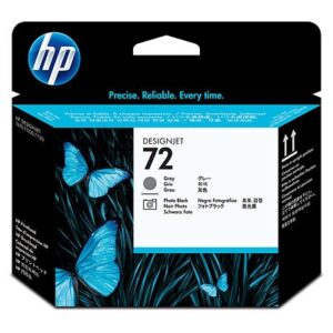 Cabezal HP Num 72, Negro, Gris, HP