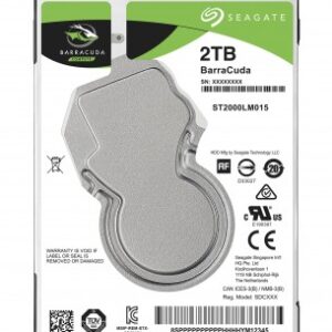 DISCO DURO SEAGATE ST2000LM015, 2 TB, SATA, 5400 RPM, 2.5 PULGADAS