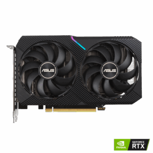 TARJETA DE VIDEO ASUS DUAL-RTX3060-O12G-V2, NVIDIA, GEFORCE RTX 3060, 12 GB, GDDR6, PCI EXPRESS 4.0
