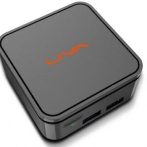 Mini PC ECS LIVA Q2, Intel Celeron, N4000, LPDDR4, 4 GB, 32 GB