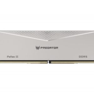 MEMORIA ACER PREDATOR PALAS II U-DIMM DDR5, 32GB (2X16GB), 6400 MT/S, CL32 GAMING