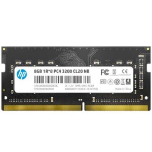MEMORIA RAM HP S1 8G SODIMM DDR4, 3200 MHZ, UNBUFFERED CL20 1 2V