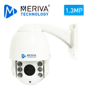 Cámara AHD PTZ MERIVA TECHNOLOGY MHD-2513VAC 1.3MP 720P 10X 24VAC IP66 70MTS de IR
