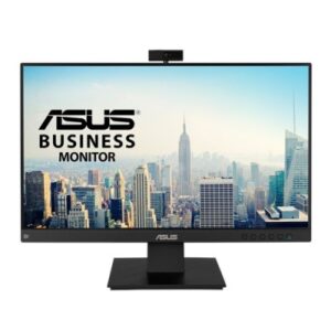 MONITOR ASUS BE24EQK, 23.8, 1920X1080, TR 5MS, 60HZ, DP, HDMI, VGA, VESA, ALTAVOCES, CAMARA WEB, MICROFONO, NEGRO
