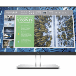 MONITOR HP E24Q G4, 23.8 PULGADAS, QHD, RESOLUCIÓN 2560x1440, PANEL IPS VGA/USB/DP/HDMI, NEGRO/PLATA