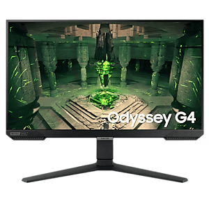 MONITOR LED SAMSUNG 25 PULGADAS,WIDESCREEN, FHD, 1,920 X 1,080, ODYSSEY, G4, BG400, IPS, NEGRO, HDMI 2, D. PORT 1, FLAT, GAMER, 240HZ, PIVOT 90°, 1MS, NEGRO