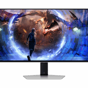 MONITOR LED SAMSUNG 27 PULGADAS, QHD (2,560 X 1,440) FLAT ODYSSEY OLED G6, 0.03MS (GTG), 360 HZ, FREESYNC™ , D. PORT, HDMI, USB HUB, PLATA