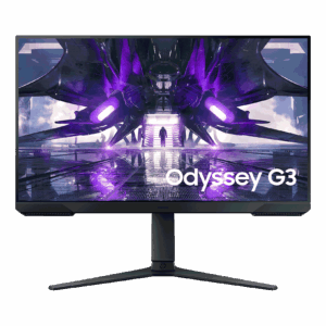 MONITOR LED SAMSUNG 27 PULGADAS,WIDESCREEN, FHD 1,920 X 1,080, ODYSSEY G3, S27AG32, NEGRO, HDMI, D. PORT, FLAT, GAMER, 165HZ, 1MS, NEGRO