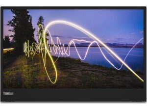 MONITOR LENOVO M15, 15.6 PULGADAS (1920x1080), USB-C 3.2 GEN 1 (DP 1.2 Alt Mode), NEGRO