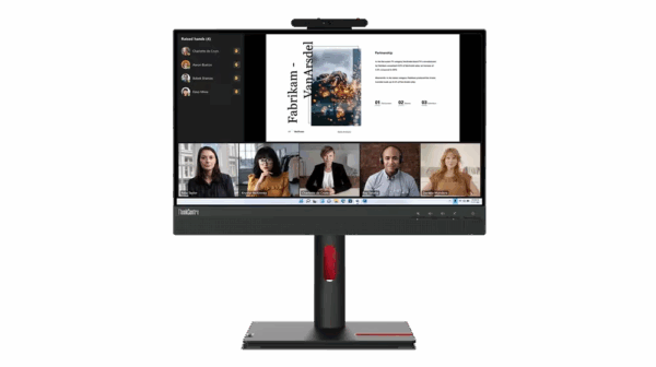 MONITOR LENOVO TIO22 G5, 21.5 PULGADAS (1920x1080) TOUCH HDMI, DISPLAYPORT, NEGRO