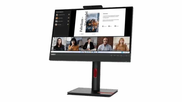 MONITOR LENOVO TIO22 G5, 21.5 PULGADAS (1920x1080) TOUCH HDMI, DISPLAYPORT, NEGRO - Image 2