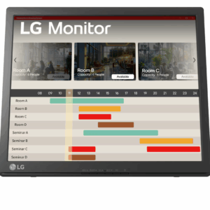 MONITOR LG 17BR30T-B, TOUCH SCREEN LED 17, HD 1280X1024, PANEL IPS, CONTRASTE 1000:1, TR 5MS, 75 HZ, ANTIREFLEJANTE, VGA, COLOR NEGRO, MONTABLE PARED 75X75 MM, NEGRO