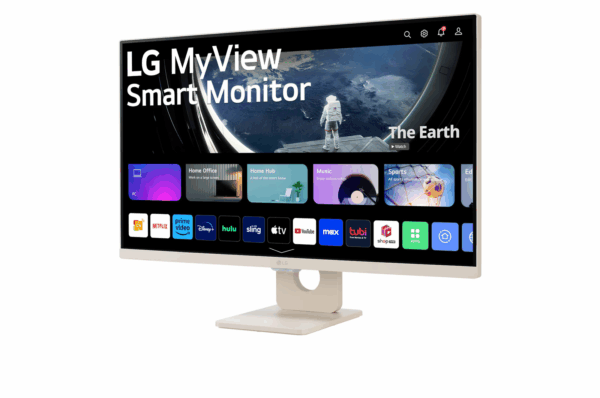 MONITOR LG 27 27SR50FW, FHD, SMARTTV WEBOS, BLANCO - Image 3