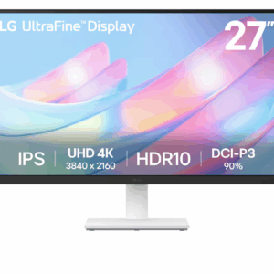 MONITOR LG, 27, 27US500 IPS, 4K UHD UltraFine™, BLANCO