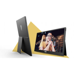 MONITOR PORTATIL LED AOC 16T3E, COLOR NEGRO, PANEL IPS 15.6 , USB-C, ASPECTO 16:9, TIEMPO DE RESPUESTA 4MS, VESA 50X50 MM, RESOLUCION 1920 X 1080, 60 HZ, CONTRASTE 700:1, BRILLO 250 CD, M2