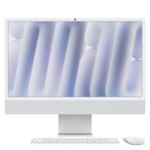 IMAC 24 RETINA 4.5K, CHIP M4 DE APPLE CPU 8 NUCLEOS Y GPU 8 NUCLEOS, 16GB, 256GB SSD, 2 THUNDERBOLT 4, MAGIC KEYBOARD, PLATA