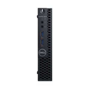Computadora de Escritorio DELL Optiplex 3070 Micro, Intel Core i3, i3-9100T, 4 GB, DDR4-SDRAM, 500 GB, Windows 10 Pro