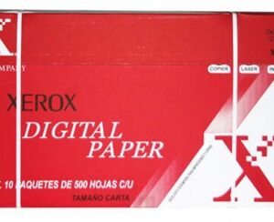 Papel Rojo Carta 003M02000 XEROX, Papel Bond Blanco Carta, Impresión Láser, Color blanco