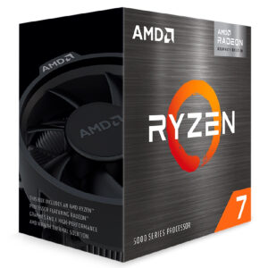 PROCESADOR AMD RYZEN 7 5700G S-AM4 5A GEN, 3.8 - 4.6 GHZ, CACHE 16MB, 8 NUCLEOS, CON GRAFICOS RADEON, CON DISIPADOR, GAMER ALTO