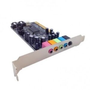 Tarjeta de Sonido BROBOTIX 180702, 5.1, PCI, Plata