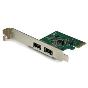 Tarjeta FireWire StarTech.com PEX1394A2V, PCIe, IEEE 1394/Firewire, 0,4 Gbit/s