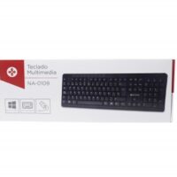 Teclado Multimedia Naceb Technology NA-0109, Estándar, Negro, Alámbrico - Image 5