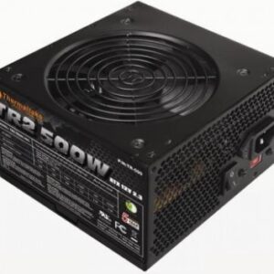FUENTE DE PODER THERMALTAKE TR2 , 500 W, 115 - 230 V, 50 - 60 HZ, PC, NEGRO